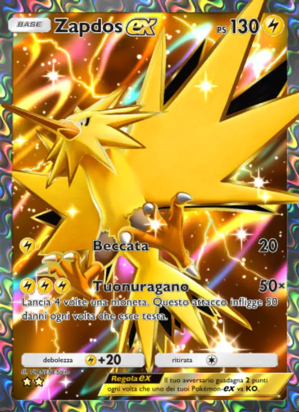 Image of the card Zapdos-ex
