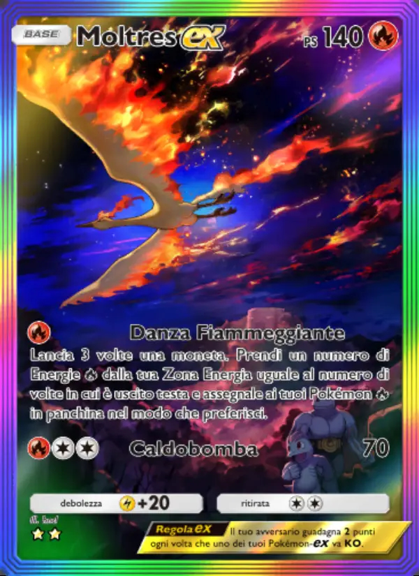 Image of the card Moltres-ex
