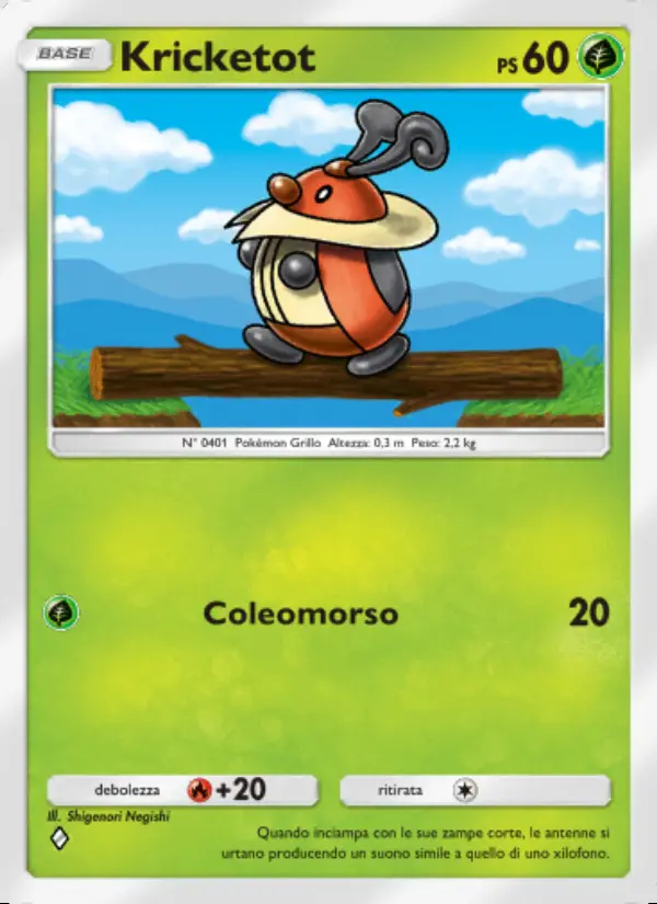 Image of the card Kricketot