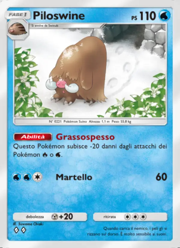 Image of the card Piloswine