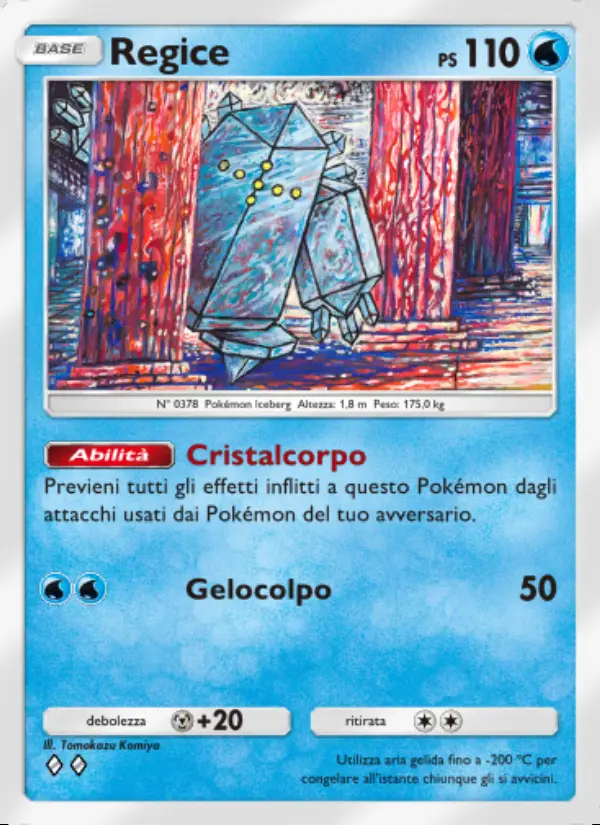 Image of the card Regice