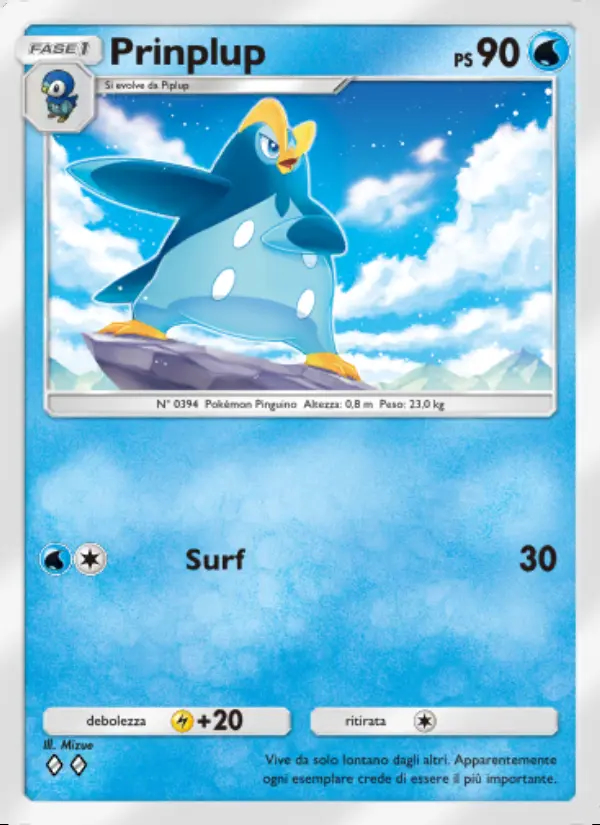 Image of the card Prinplup