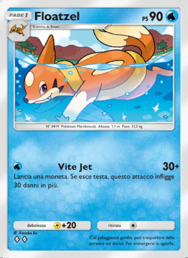 Image of the card Floatzel
