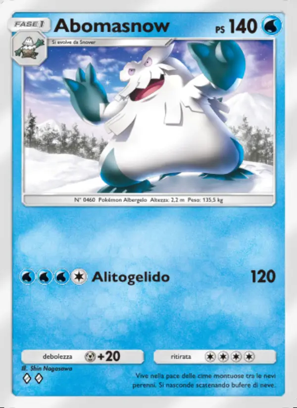 Image of the card Abomasnow