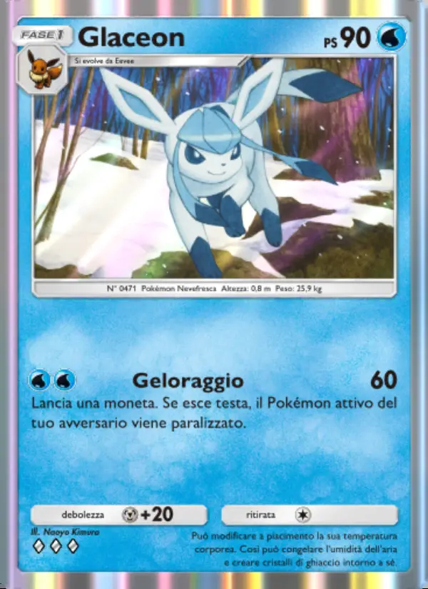 Image of the card Glaceon