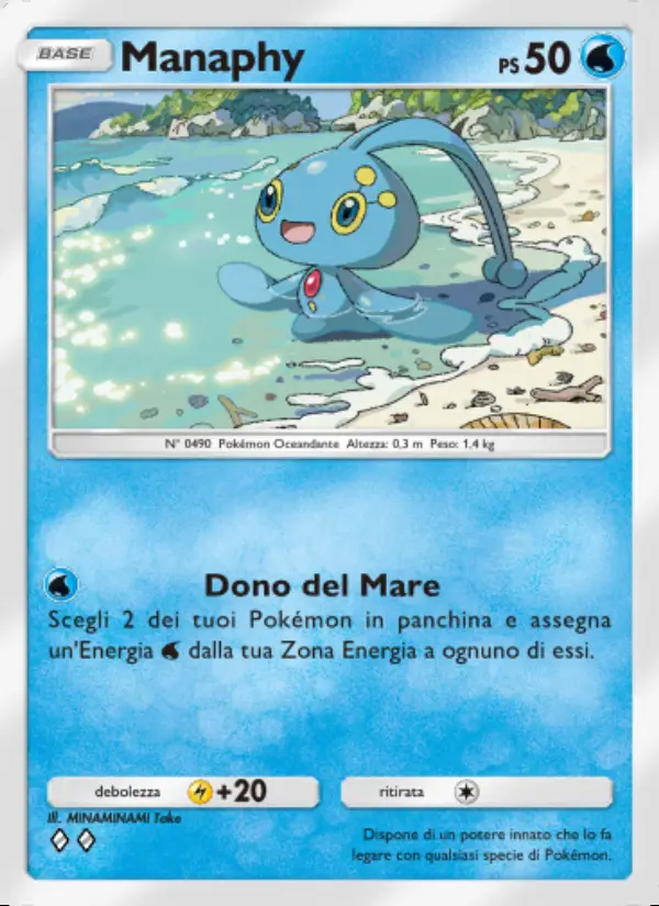 Image of the card Manaphy