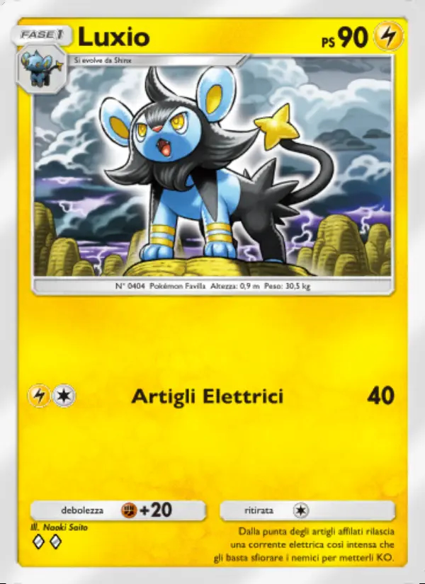 Image of the card Luxio