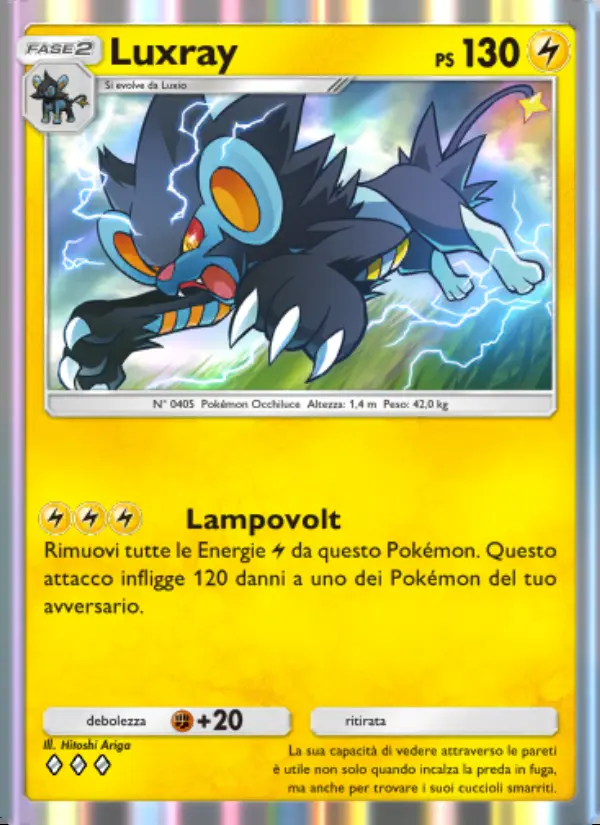 Image of the card Luxray