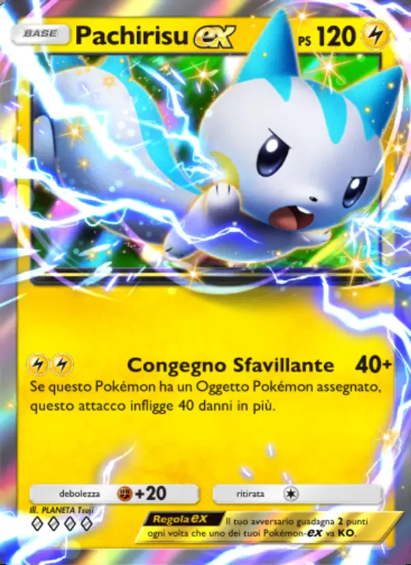 Image of the card Pachirisu-ex