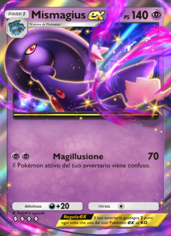Image of the card Mismagius-ex