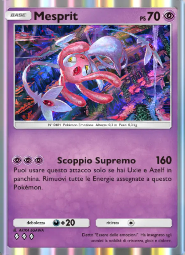 Image of the card Mesprit