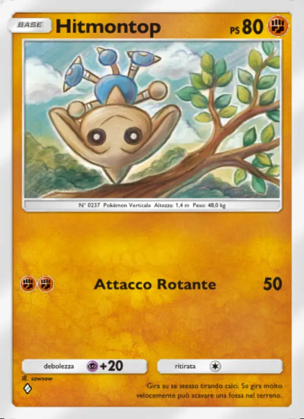 Image of the card Hitmontop