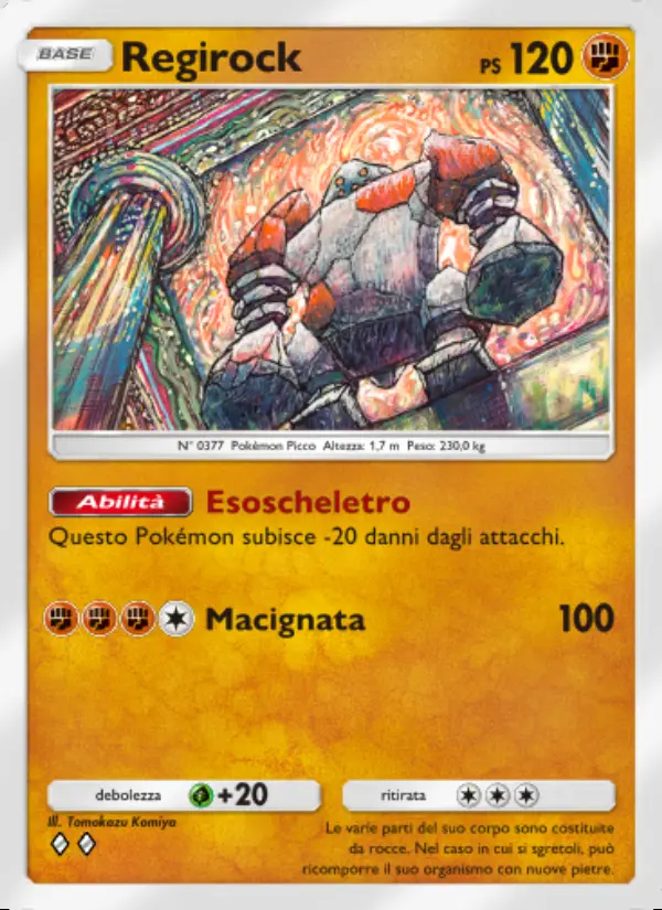 Image of the card Regirock
