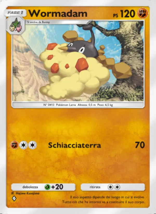 Image of the card Wormadam