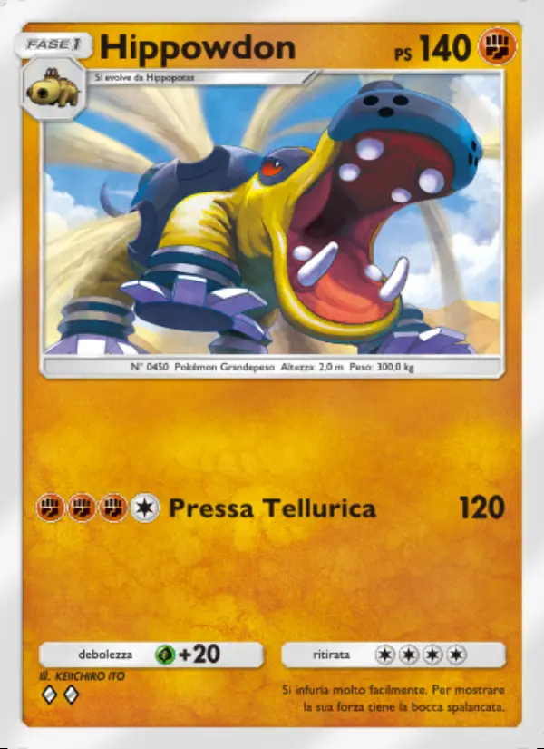Image of the card Hippowdon