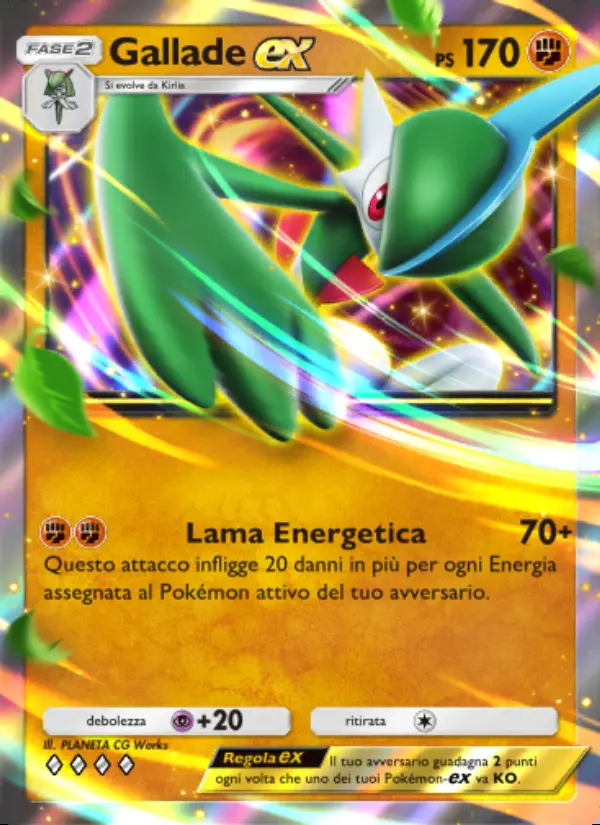 Image of the card Gallade-ex