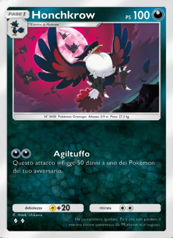Image of the card Honchkrow