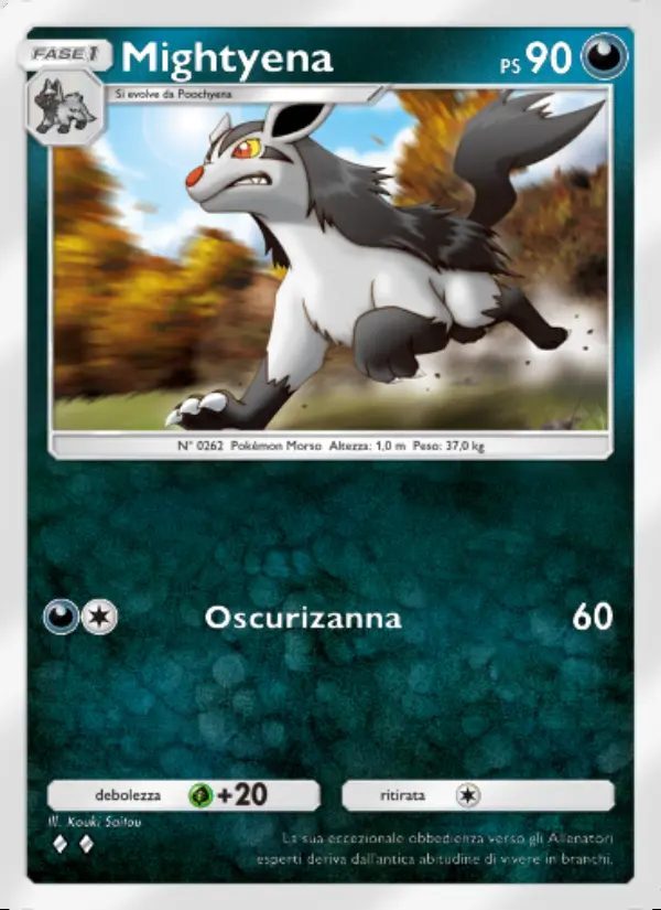 Image of the card Mightyena