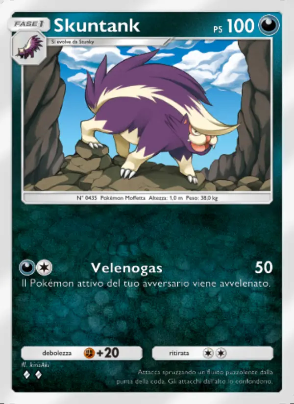Image of the card Skuntank