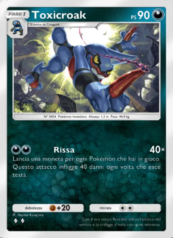 Image of the card Toxicroak