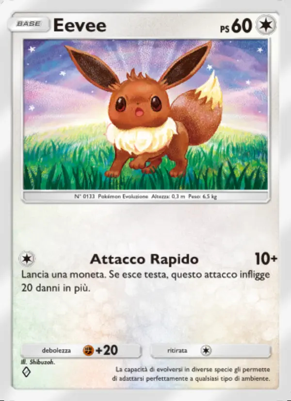 Image of the card Eevee
