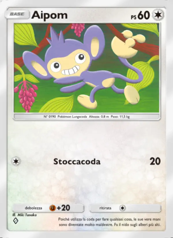 Image of the card Aipom