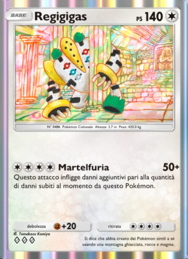 Image of the card Regigigas