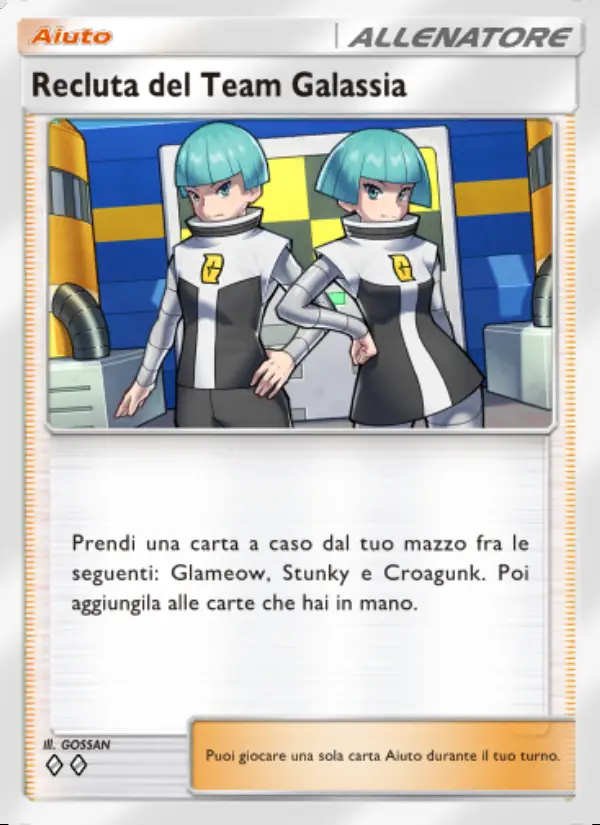 Image of the card Recluta del Team Galassia