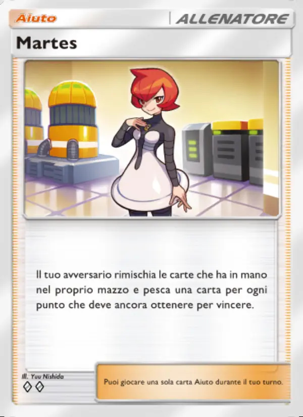Image of the card Martes