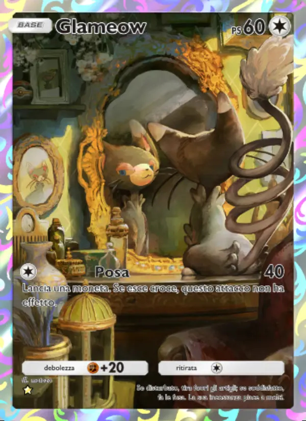 Image of the card Glameow