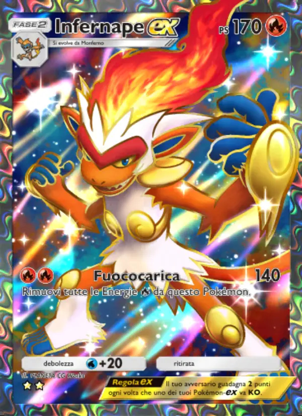 Image of the card Infernape-ex
