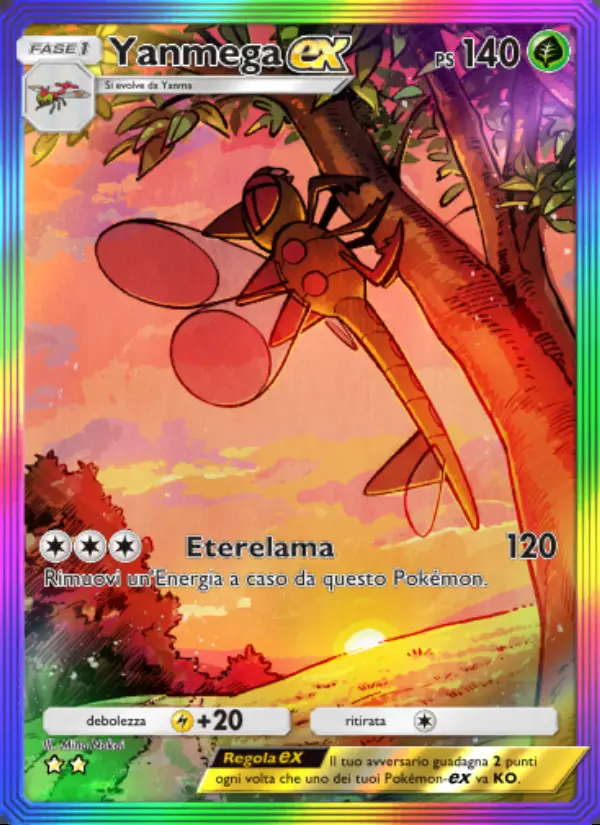 Image of the card Yanmega-ex