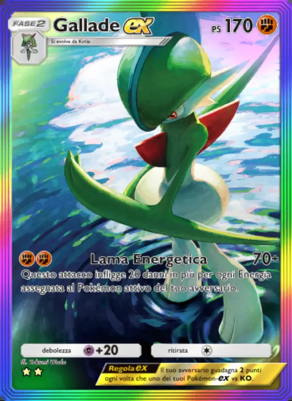 Image of the card Gallade-ex