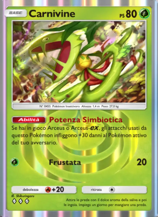 Image of the card Carnivine