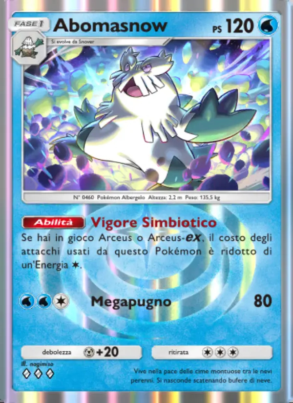 Image of the card Abomasnow