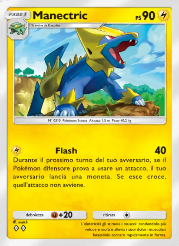 Image of the card Manectric