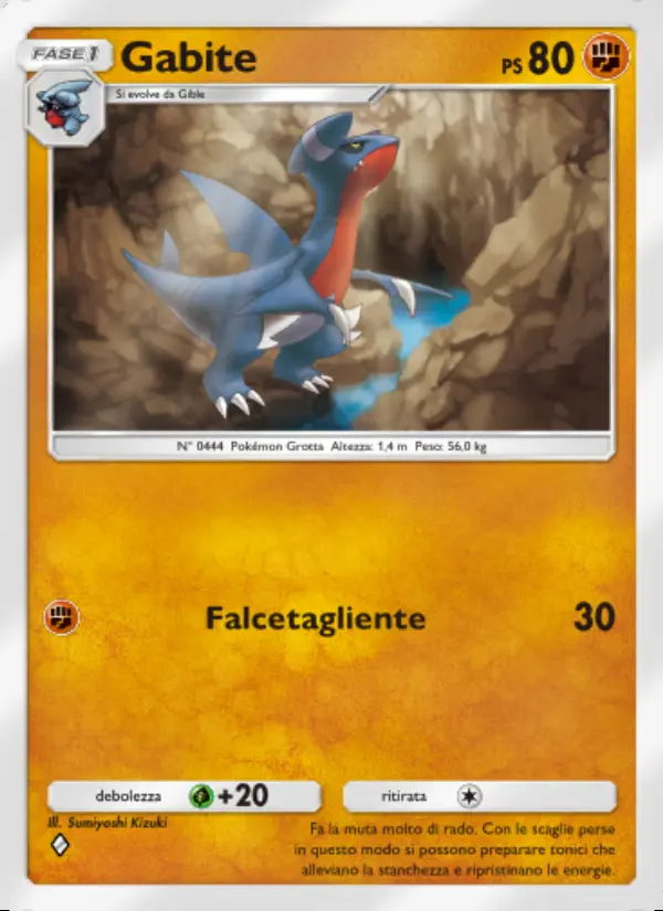 Image of the card Gabite