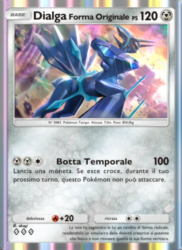 Image of the card DialgaForma Originale