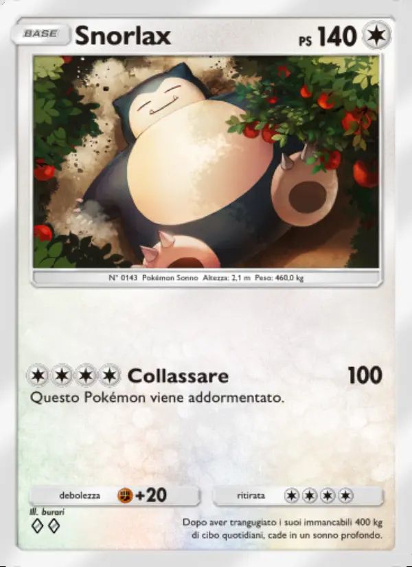 Image of the card Snorlax