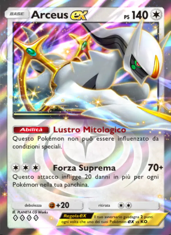 Image of the card Arceus-ex