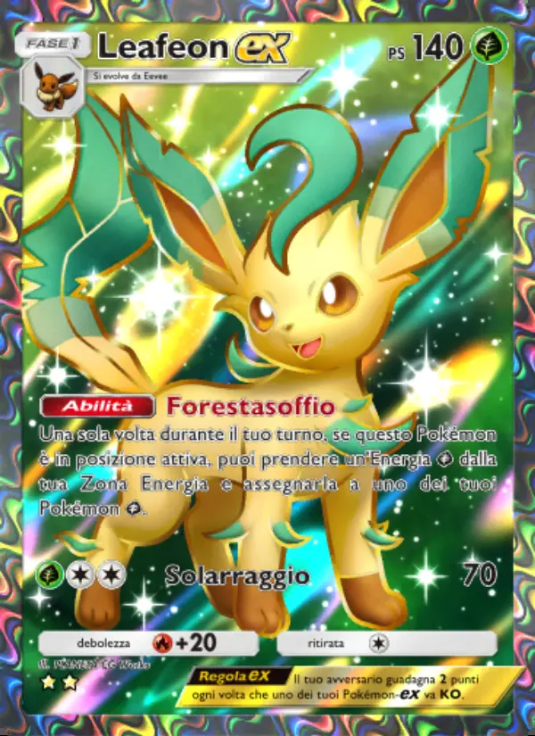 Image of the card Leafeon-ex