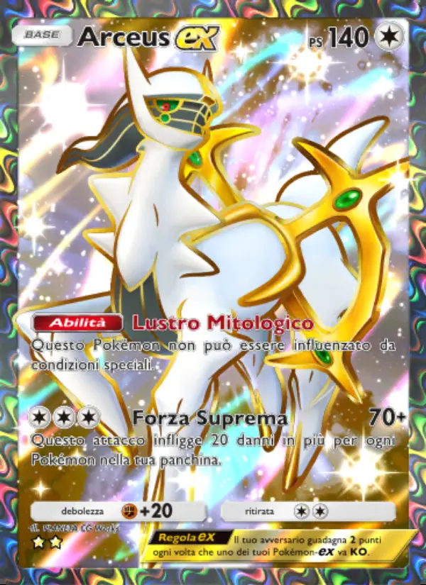 Image of the card Arceus-ex