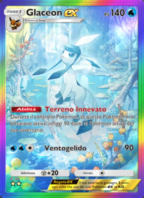Image of the card Glaceon-ex