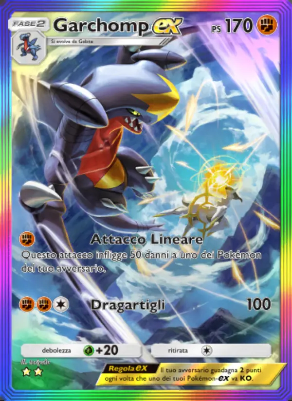 Image of the card Garchomp-ex