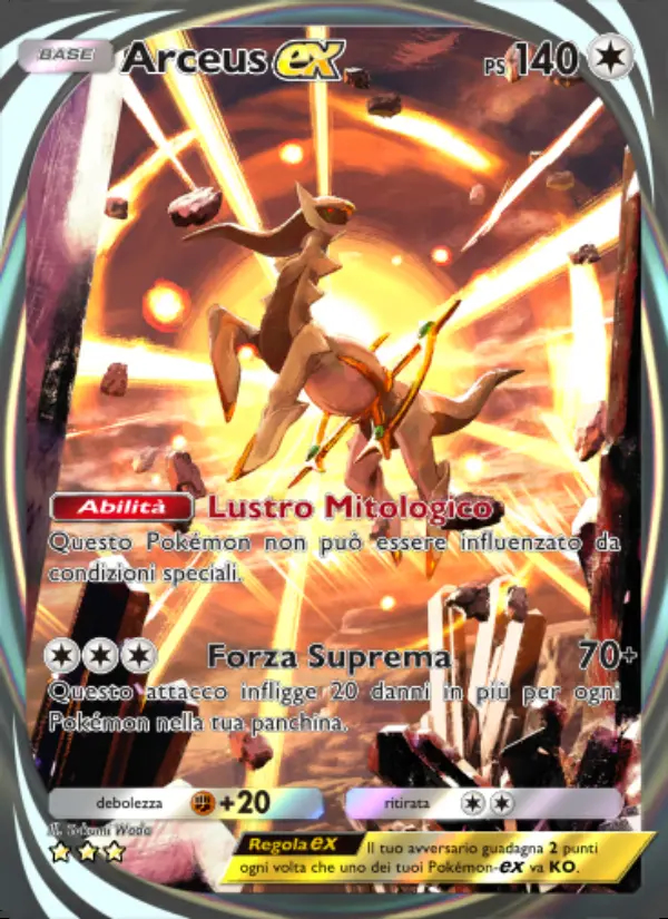 Image of the card Arceus-ex
