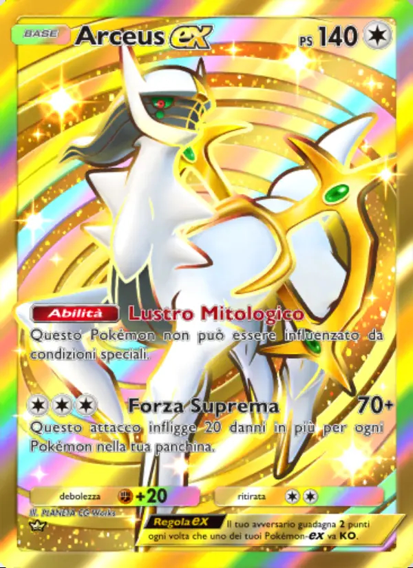 Image of the card Arceus-ex