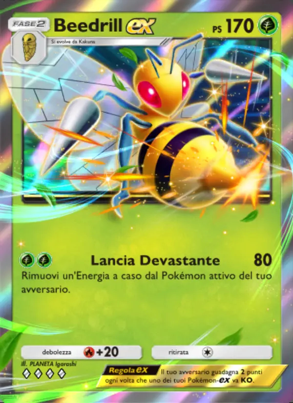 Image of the card Beedrill-ex