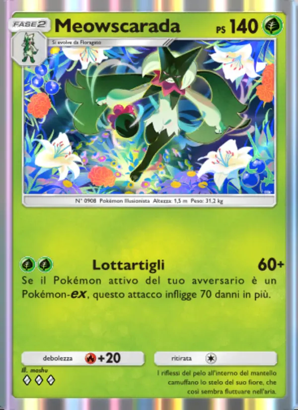 Image of the card Meowscarada