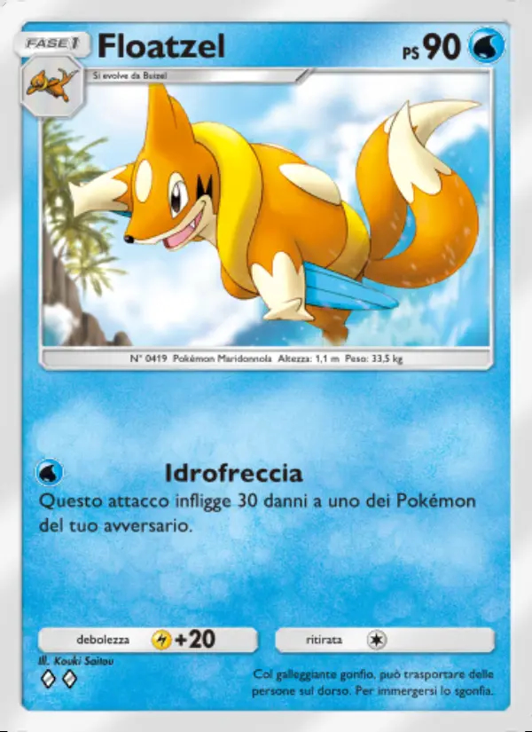 Image of the card Floatzel