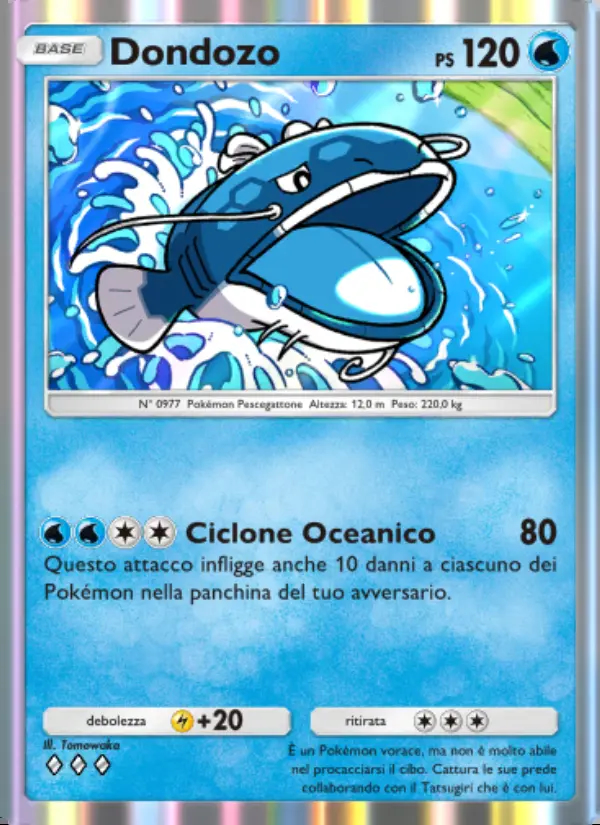 Image of the card Dondozo